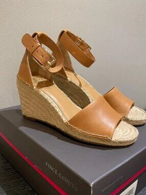 Vince Camuto VC Leerá Tan Vachetta Size 7